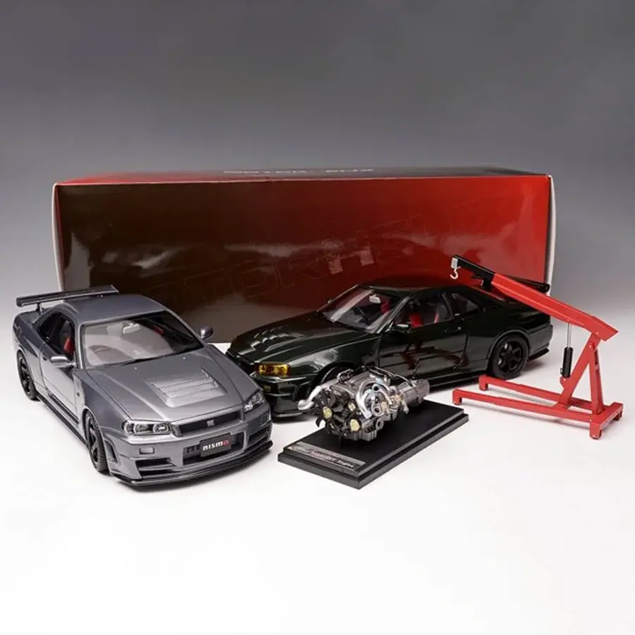 日産スカイライン GT-R (BNR34) の 1/18 スケールミニカーが CAMSHOP.JP で販売開始！ 画像 9