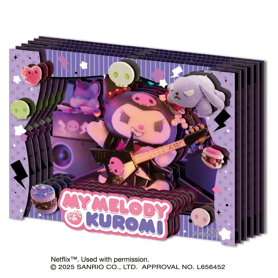 「ペーパーシャドーアート ミニ My Melody & Kuromi」予約受付開始 画像 3