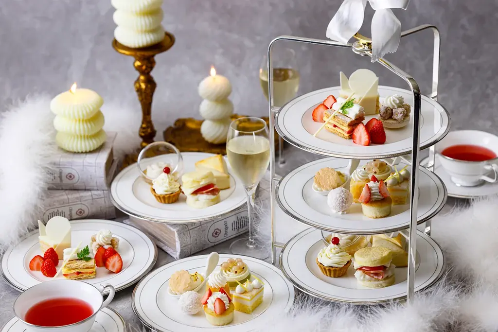 グランドニッコー東京 台場の白冬スイーツ、11/1開始アフタヌーンティー