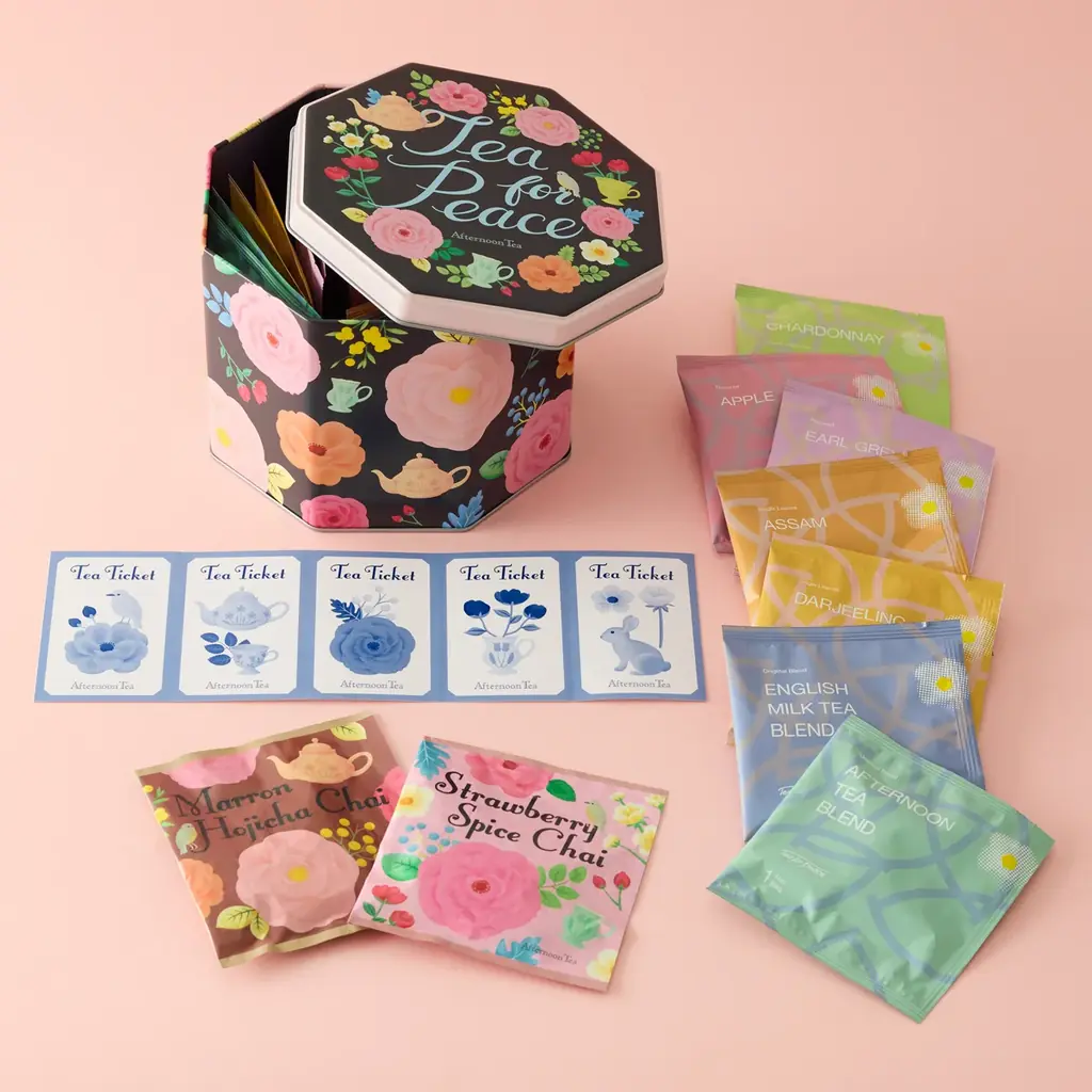 【Afternoon Tea】11/1紅茶の日から「ティーフェス2025」開催！イギリス菓子から着想「アップルクランブルチャイ」、秋の味覚を楽しむ「焼き芋メープルチャイ」など新作デザートチャイ3種 画像 10