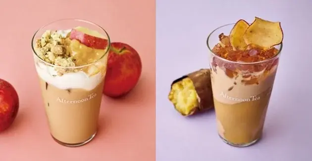 【Afternoon Tea】11/1紅茶の日から「ティーフェス2025」開催！イギリス菓子から着想「アップルクランブルチャイ」、秋の味覚を楽しむ「焼き芋メープルチャイ」など新作デザートチャイ3種 画像 2