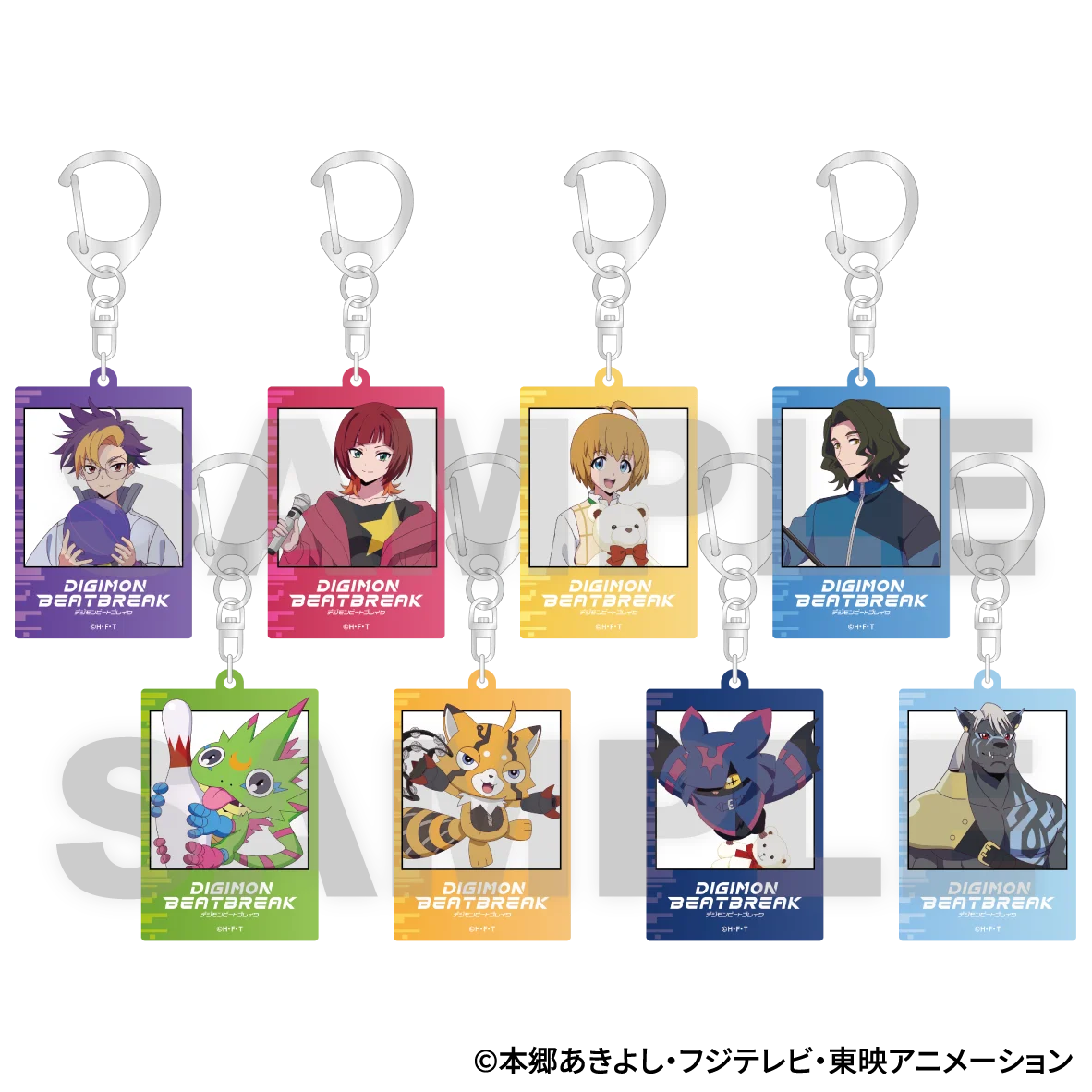TVアニメ『DIGIMON BEATBREAK』× ROUND1 のコラボキャンペーン！10/22(水)から新規描き下ろしイラストを使用したグッズが多数登場！ 画像 27