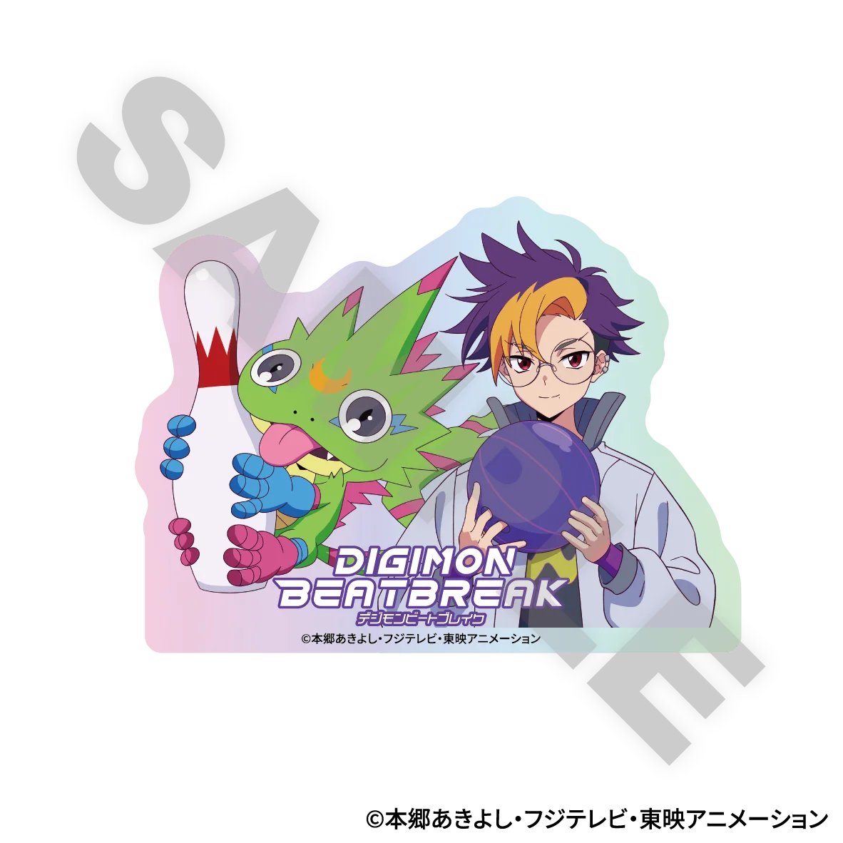 TVアニメ『DIGIMON BEATBREAK』× ROUND1 のコラボキャンペーン！10/22(水)から新規描き下ろしイラストを使用したグッズが多数登場！ 画像 8