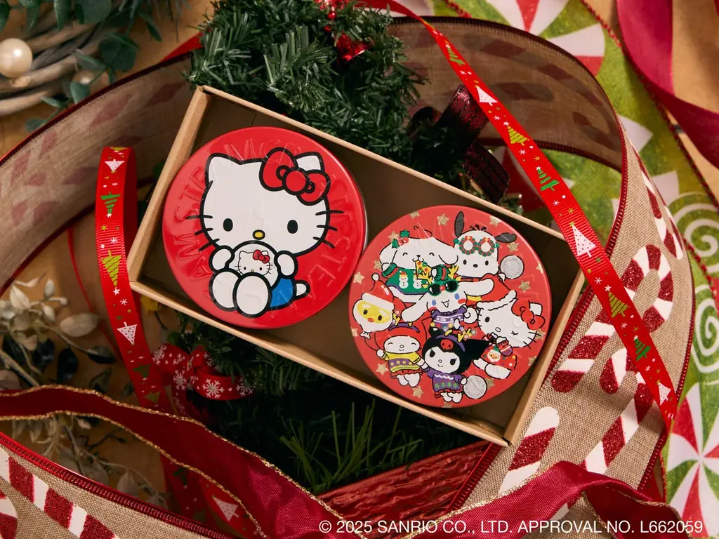 STEAMCREAM×サンリオ、クリスマス限定缶2種が登場