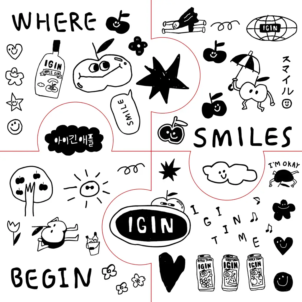 BTS・JINがアンバサダーを務める酒類ブランド「IGIN（アイギン）」渋谷ポップアップ開催を記念し、10月15日（水）よりゼットン運営店舗にて連動企画を実施 画像 4