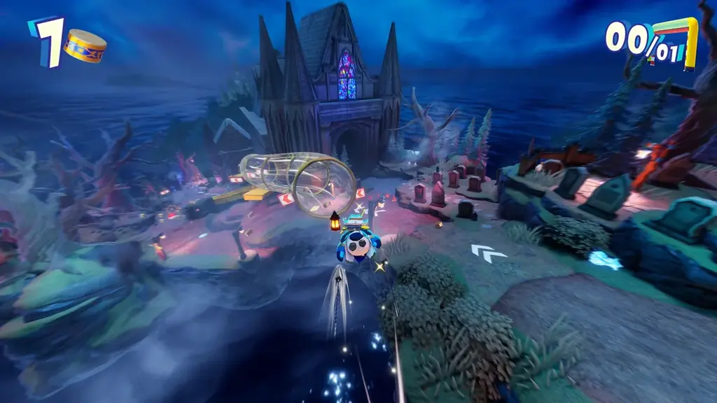 『Faaast Penguin』、ヴァンパイアの城を舞台にした4つの新コースを追加！ハロウィンパーティーも同時開催！ 画像 5