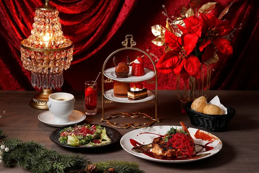 宝石のルビーのように輝く真っ赤ないちごと濃厚ショコラが奏でる『ルビーエレガンス クリスマスアフタヌーンティー』新登場 画像 7