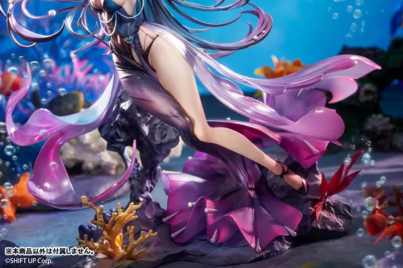 『勝利の女神：NIKKE』より、「リトルマーメイド」フィギュアがAbyss Flowerの姿で登場。あみあみ限定特典「A2クリアポスター」付き。 画像 12