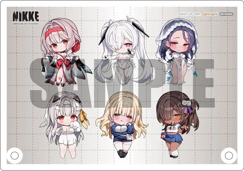 人気スマホゲーム『勝利の女神：NIKKE』より、「SACシリーズ デフォルメフィギュア コンプリートBOX」第3弾が登場。 画像 3