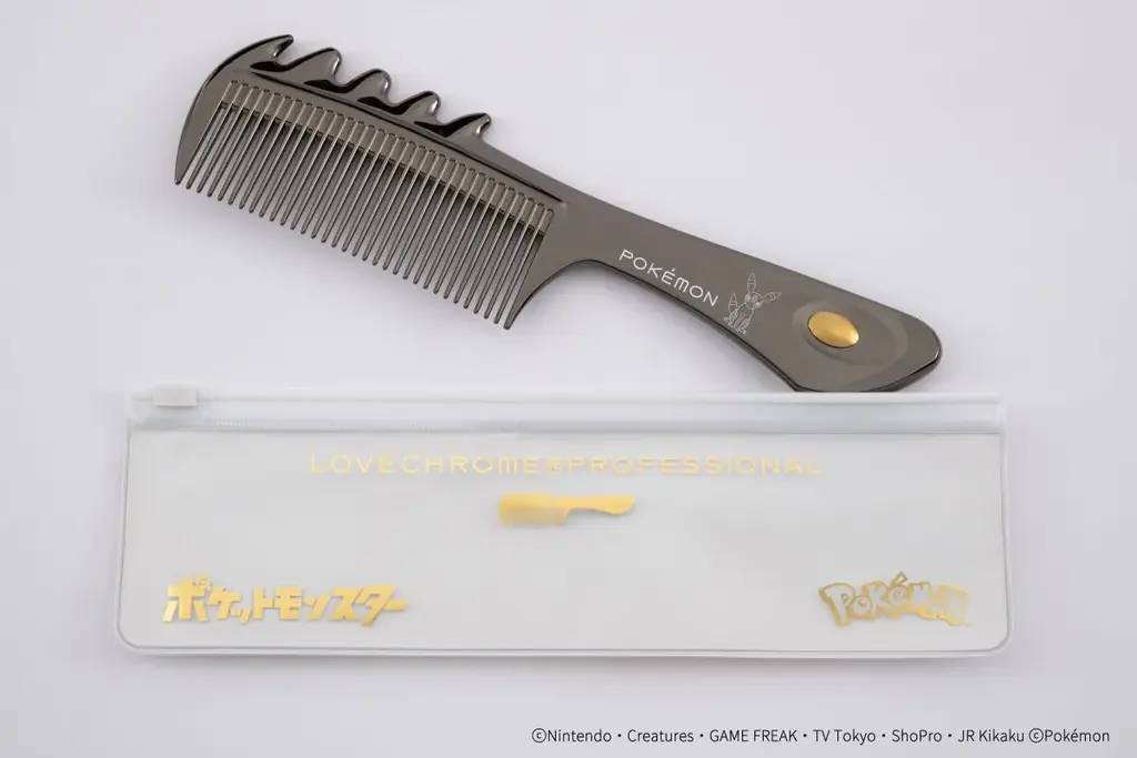 LOVECHROME(ラブクロム)より、ポケモンモデルのヘアコームが登場！ピカチュウをはじめとする全3種のポケモンがデザインされ、11/19(水)より発売。 画像 7