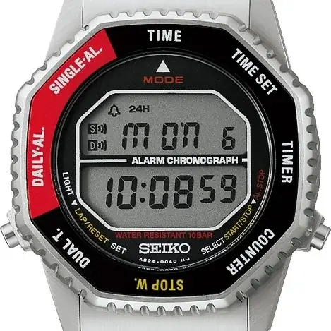 ＜セイコーセレクション＞より、1980年代に ”Rotocall(ロトコール)”の名で親しまれた、ロータリースイッチが特徴のデジタルウオッチをデザイン復刻 画像 3