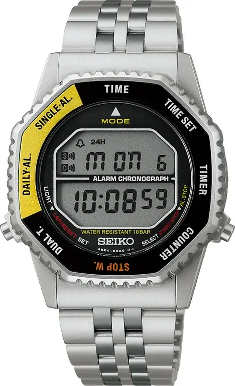 ＜セイコーセレクション＞より、1980年代に ”Rotocall(ロトコール)”の名で親しまれた、ロータリースイッチが特徴のデジタルウオッチをデザイン復刻 画像 4