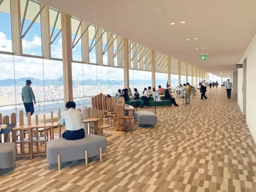 【岐阜県】高さ９０ｍの感動体験、岐阜県庁展望ロビーへ。 画像 2