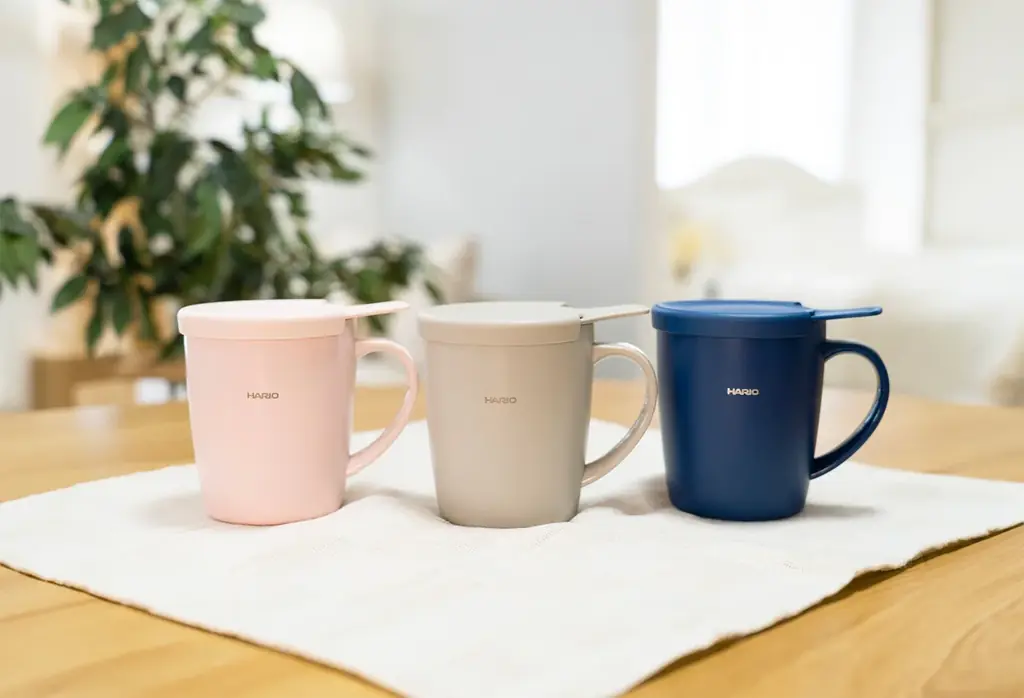 バズった「HARIO ティー&コーヒーメーカーマグ」に新色登場！選べる3カラー 画像 1