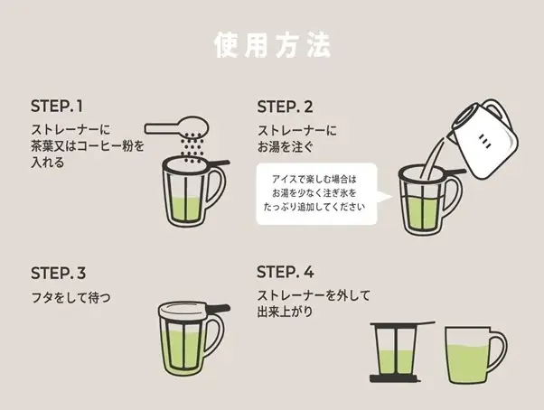 バズった「HARIO ティー&コーヒーメーカーマグ」に新色登場！選べる3カラー 画像 6