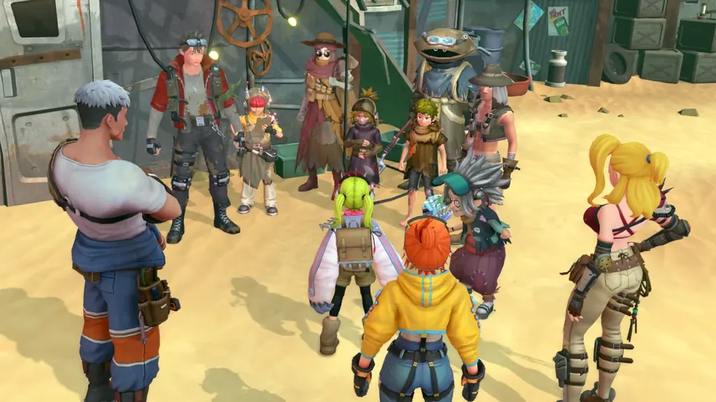 砂の星でメカを駆る少女ルキダと仲間たち…戦術系SFディストピアRPG『STARBITES』Switch/PS5 日本語パッケージ＆ダウンロード版 本日発売！ 画像 5