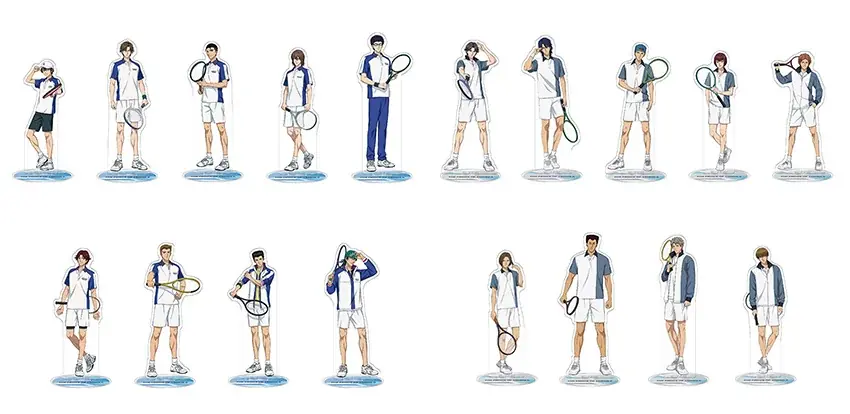 TVアニメ『新テニスの王子様』より、リョーマや跡部の描き下ろしイラストを使用した新商品が10月18日発売！　アニメイトでは、特典「イラストカード」がもらえるフェアを同日より開催!! 画像 2