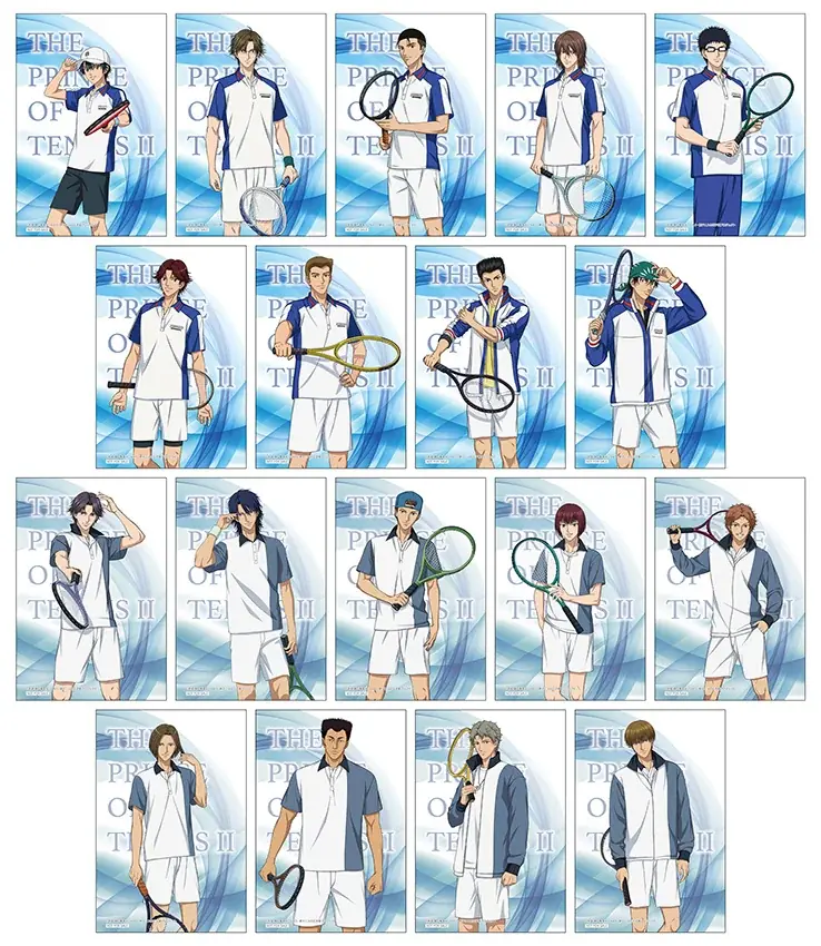TVアニメ『新テニスの王子様』より、リョーマや跡部の描き下ろしイラストを使用した新商品が10月18日発売！　アニメイトでは、特典「イラストカード」がもらえるフェアを同日より開催!! 画像 8