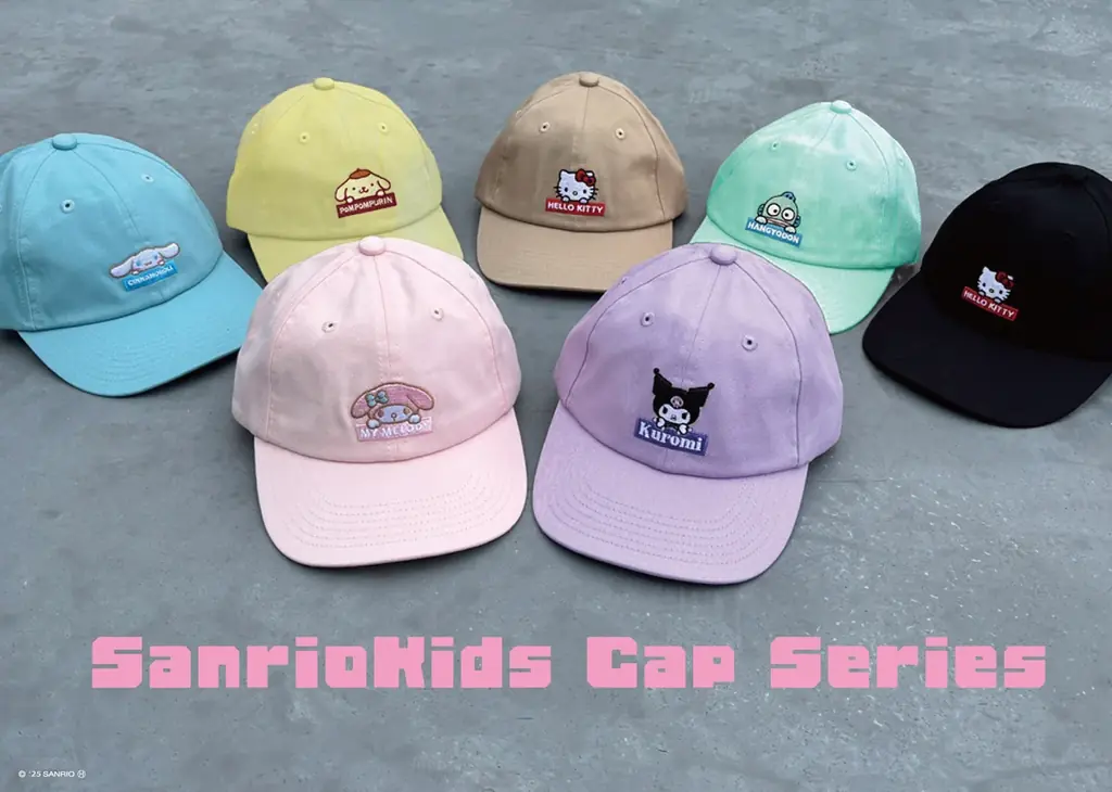 E-COMEGROUPより、『SANRIO CHARACTER KIDSCAP SERIES』 が発売！ 画像 1