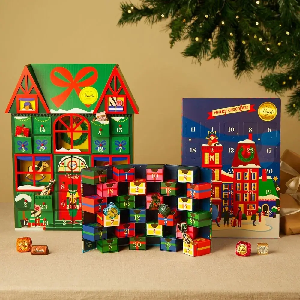 ヴェンキ ハウス アドベント カレンダー チョコレートボックス 木製 クリスマス 2022 クリスマス限定コレクション <11月1日発売&gt