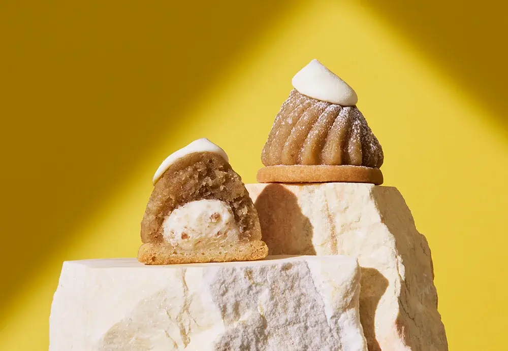 【東京駅直結】とろける“生食感”焼きモンブラン。世界でここだけのモンブランスイーツ専門店「THE珀山」全ラインナップ初公開 画像 1