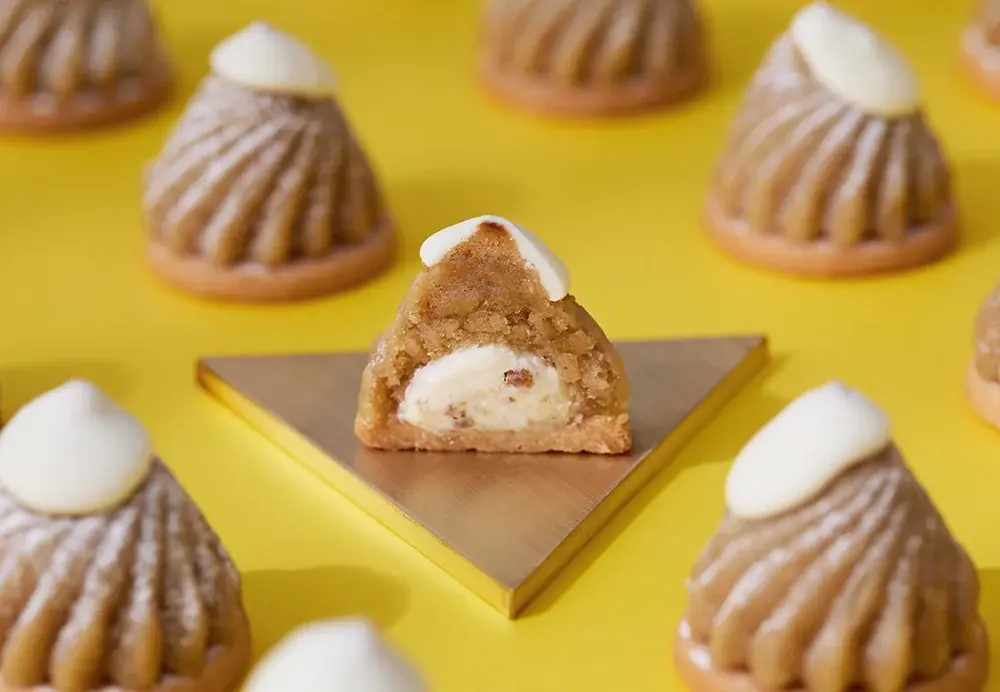 【東京駅直結】とろける“生食感”焼きモンブラン。世界でここだけのモンブランスイーツ専門店「THE珀山」全ラインナップ初公開 画像 3