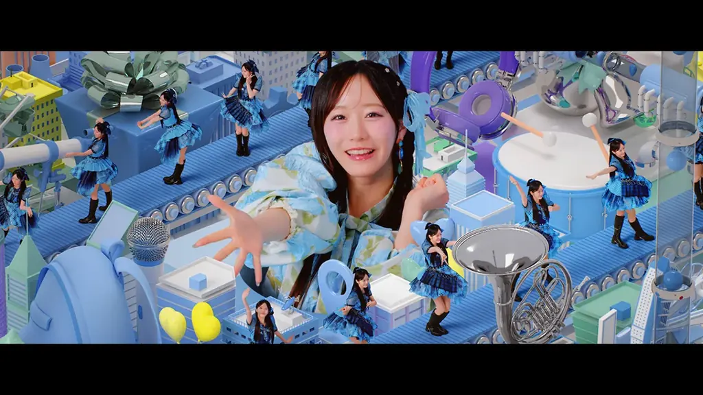 FRUITS ZIPPER、4thシングルCD表題曲「はちゃめちゃわちゃライフ！」のMusic Videoを公開 おもちゃ箱のようなカラフルな世界で“はちゃめちゃ”に楽しむメンバーに注目！ 画像 3