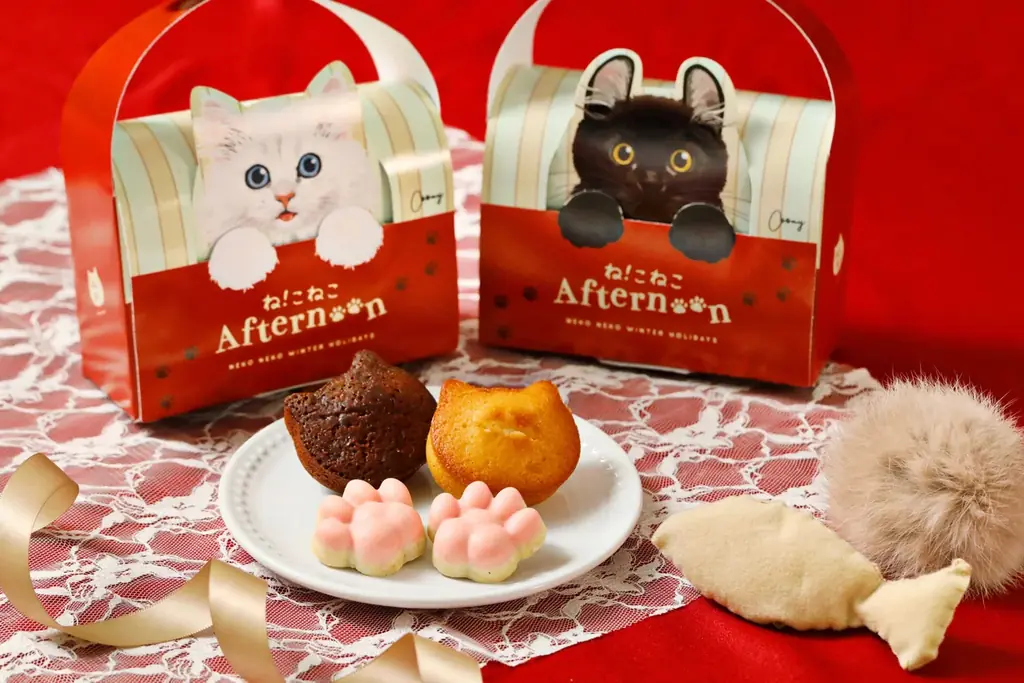 【冬限定！ねこスイーツ】口溶けにゃめらか～な食感とチョコの甘み広がる『にゃめらか テリーヌショコラ』をはじめ、サクサククッキーとまろやかなショコラ×オレンジを楽しめる新作バターサンドが期間限定で新発売 画像 10