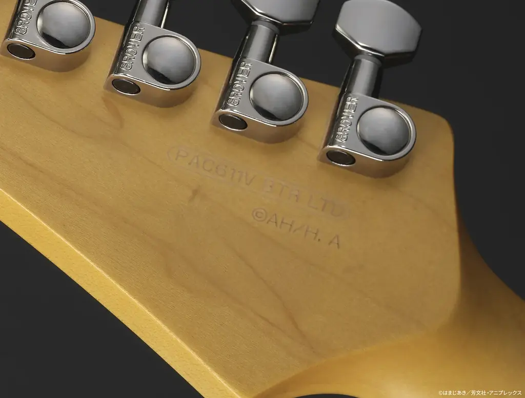 アニメ「ぼっち・ざ・ろっく！」で後藤ひとりが使用する“特注仕様”を忠実に再現したコラボモデル　ヤマハ エレキギター『PACIFICA611V BTR LTD』 画像 6