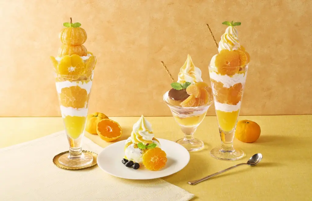 10月23日開始、ジョナサンで早生みかんスイーツ全5種登場