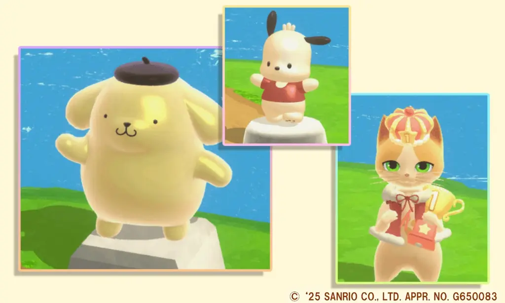 『モンスターハンターパズル アイルーアイランド』 コラボイベント「2025年サンリオキャラクター大賞　ポムポムプリンのおおきな像」を開催！ 画像 2