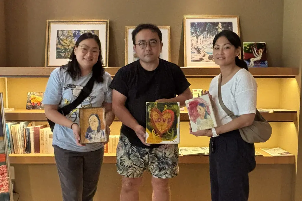 泊まるだけじゃない、「描かれる旅」へ。宿泊客がアート作品の一部になる“集団肖像画”イベントを箱根の旅館で開催 画像 6
