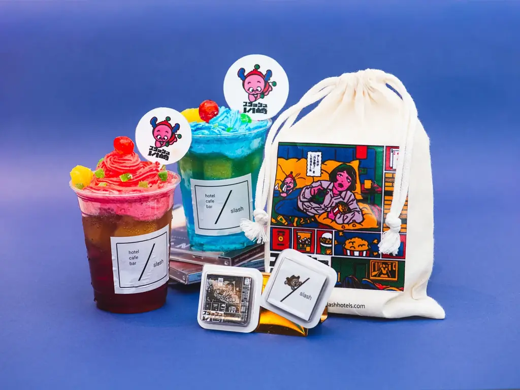注目のイラストレーター「原田ちあき」とライフスタイルホテル「slash 川崎」がホテル業界初コラボ！「好きなように過ごすホカンス」を描き下ろしたオリジナルグッズと宿泊プランが11月1日（土）～販売開始 画像 3
