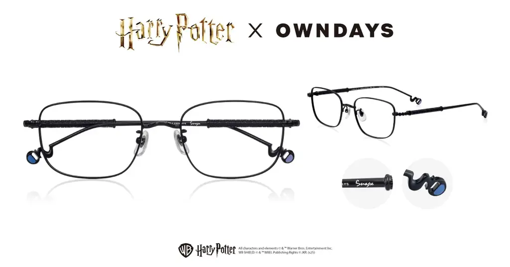 【OWNDAYS｜オンデーズ】あなたもホグワーツの魔法を楽しもう！大好評「ハリー・ポッター」コレクション第2弾！ホグワーツの4寮や“忍びの地図”、“クィディッチ”などをモチーフにした特別なコレクション 画像 10