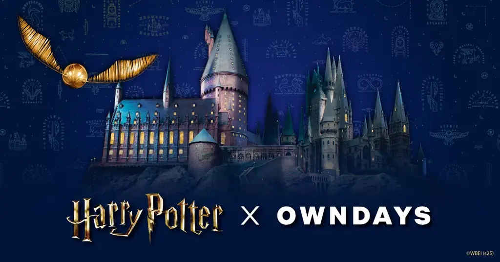 【OWNDAYS｜オンデーズ】あなたもホグワーツの魔法を楽しもう！大好評「ハリー・ポッター」コレクション第2弾！ホグワーツの4寮や“忍びの地図”、“クィディッチ”などをモチーフにした特別なコレクション 画像 12