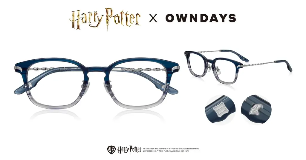 【OWNDAYS｜オンデーズ】あなたもホグワーツの魔法を楽しもう！大好評「ハリー・ポッター」コレクション第2弾！ホグワーツの4寮や“忍びの地図”、“クィディッチ”などをモチーフにした特別なコレクション 画像 4