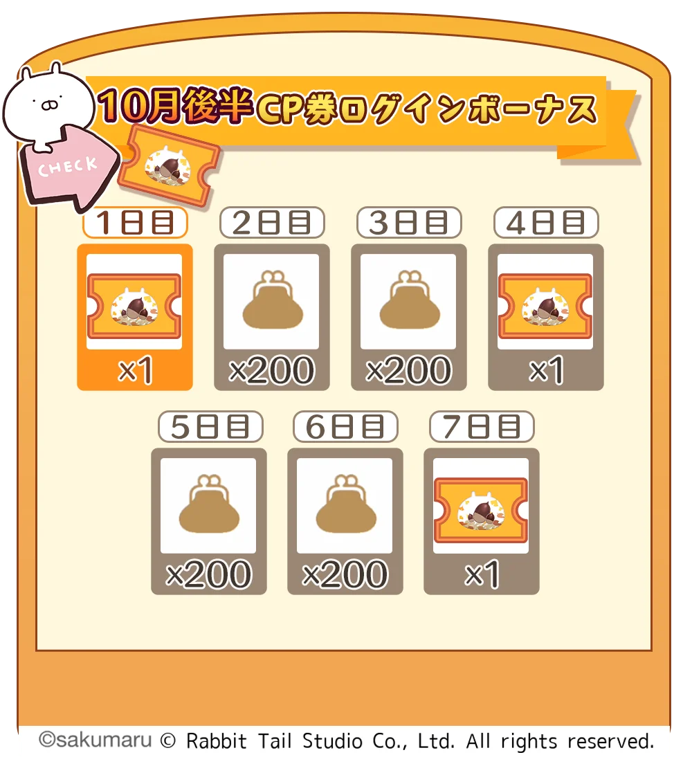 『うさまるキッチン』10月後半限定新規着せ替えが登場！ 画像 3