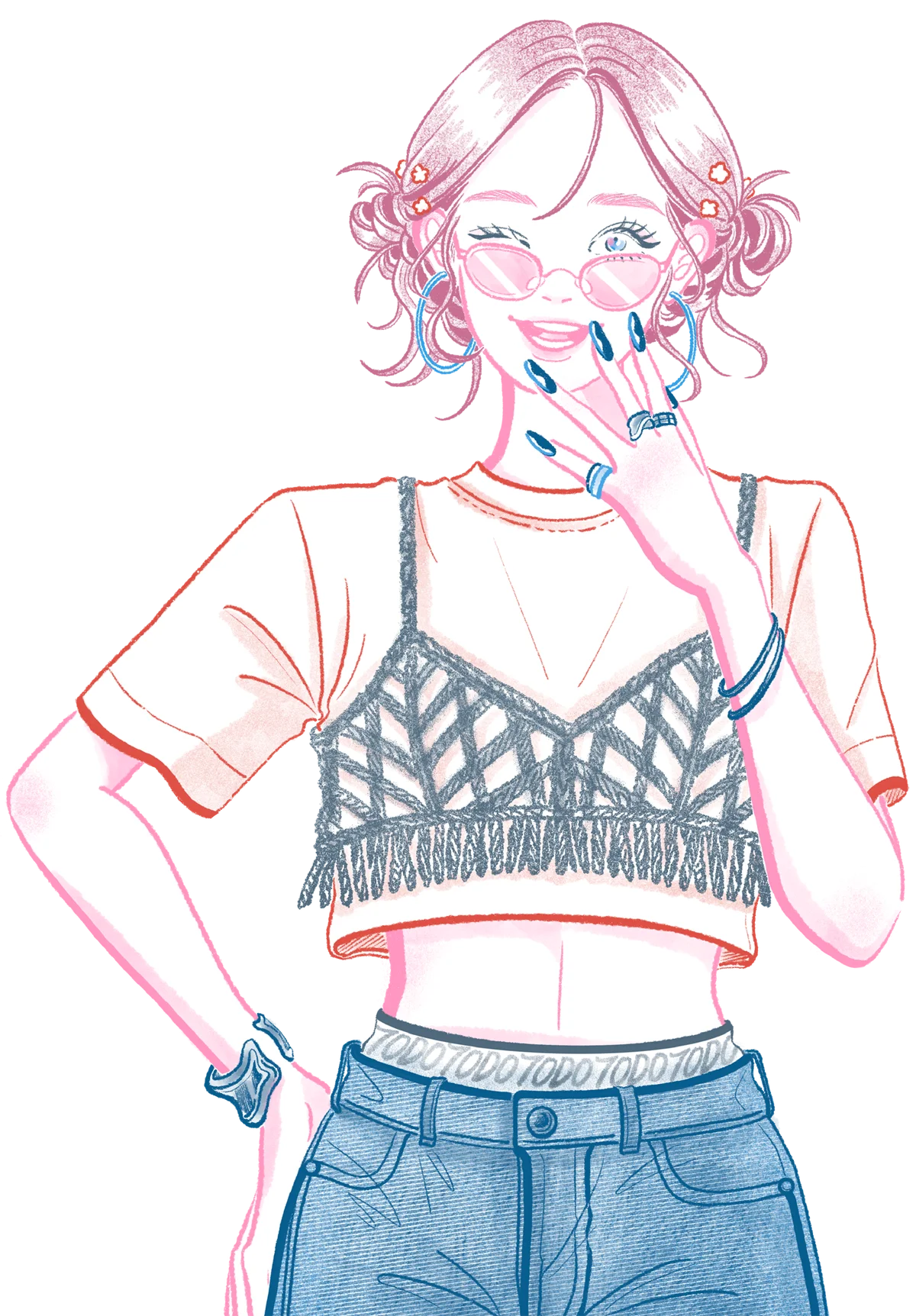 【ドン・キホーテ限定】香油香寮×イラストレーター ニシイズミユカ 個性プロデュース型ドライビングフレグランス「TODO」10/19発売 画像 11