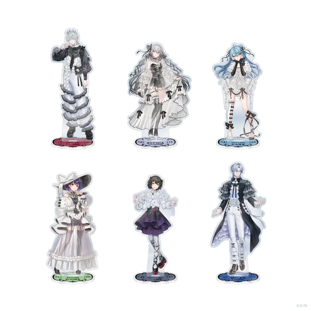 にじさんじから「Gothic Night NIJISANJI HALLOWEEN 2025」グッズの販売が決定！2025年10月17日(金)18時より販売開始！ 画像 4