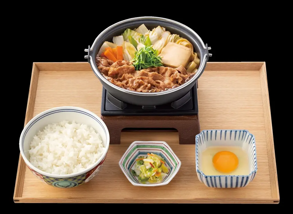 吉野家×ばり嗎 初コラボ 濃厚「ばり嗎監修とんこつ醤油牛鍋膳」10月17日より発売開始 画像 3