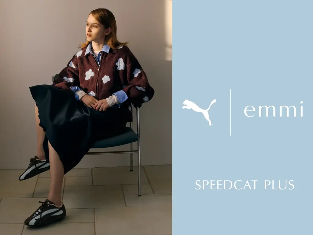 emmi×PUMA別注SPEEDCAT PLUSが登場、10/17正午に先行予約開始