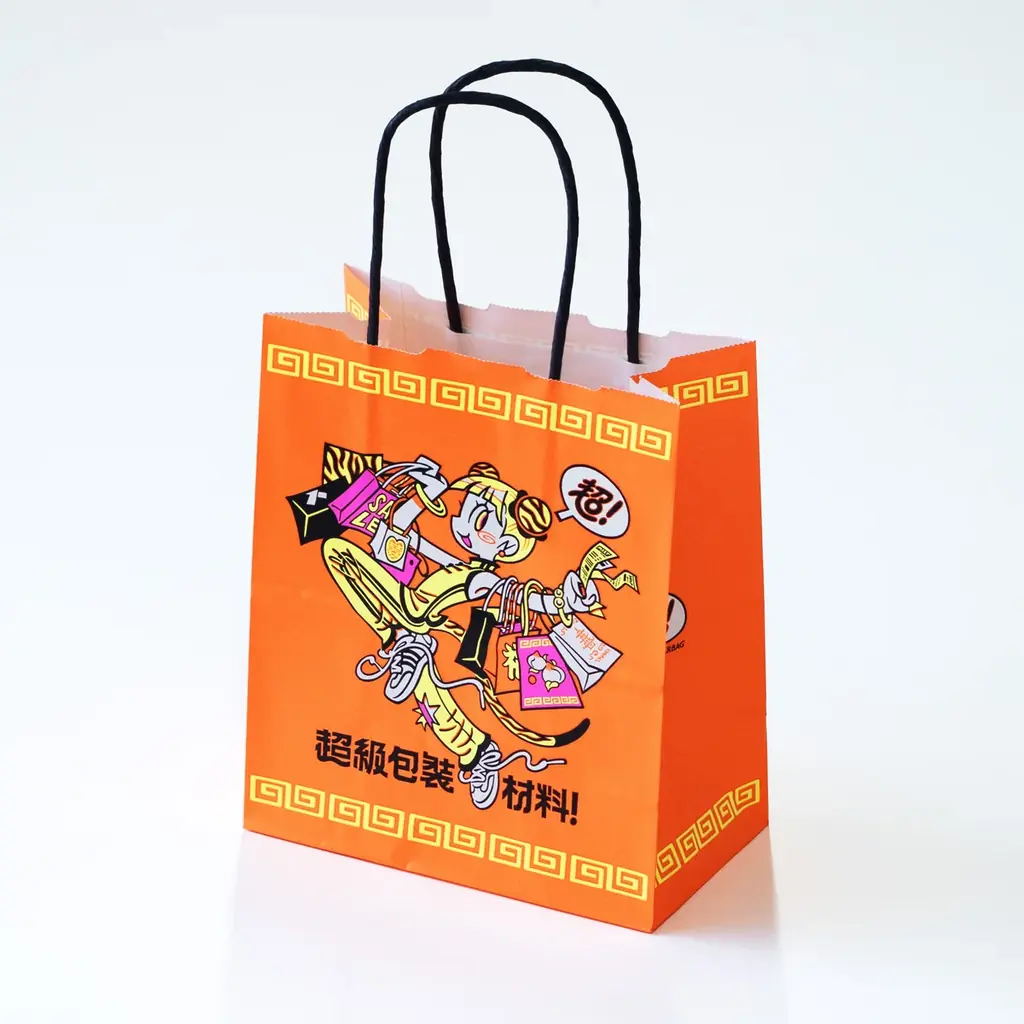 人気イラストレーターとのフレキソ印刷コラボショッパー第５弾！　　　【 ギブミ～！トモタカ × SUPERBAG 】 画像 5