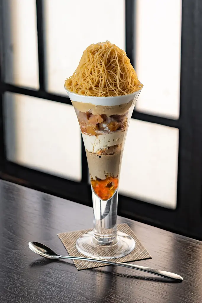 京都（祇園）のきな粉スイーツカフェ“吉祥菓寮”が贈る、秋を彩るご褒美スイーツ 「香ばし焼き栗の贅沢モンブランパフェ」など、自家焙煎きな粉と愉しむ限定メニュー2種が10月18日(土)より新登場 画像 2