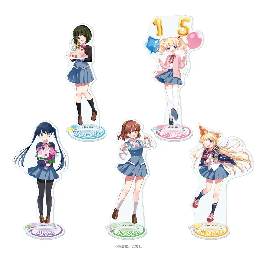 「わちゃちゃ」より『きんいろモザイク』15周年記念グッズが登場！ 画像 2