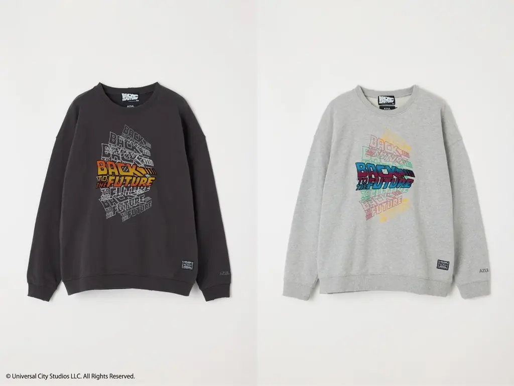 AZUL BY MOUSSYから映画「バック・トゥ・ザ・フューチャー」の公開40周年を記念した特別コラボアイテムを発売！ 画像 3