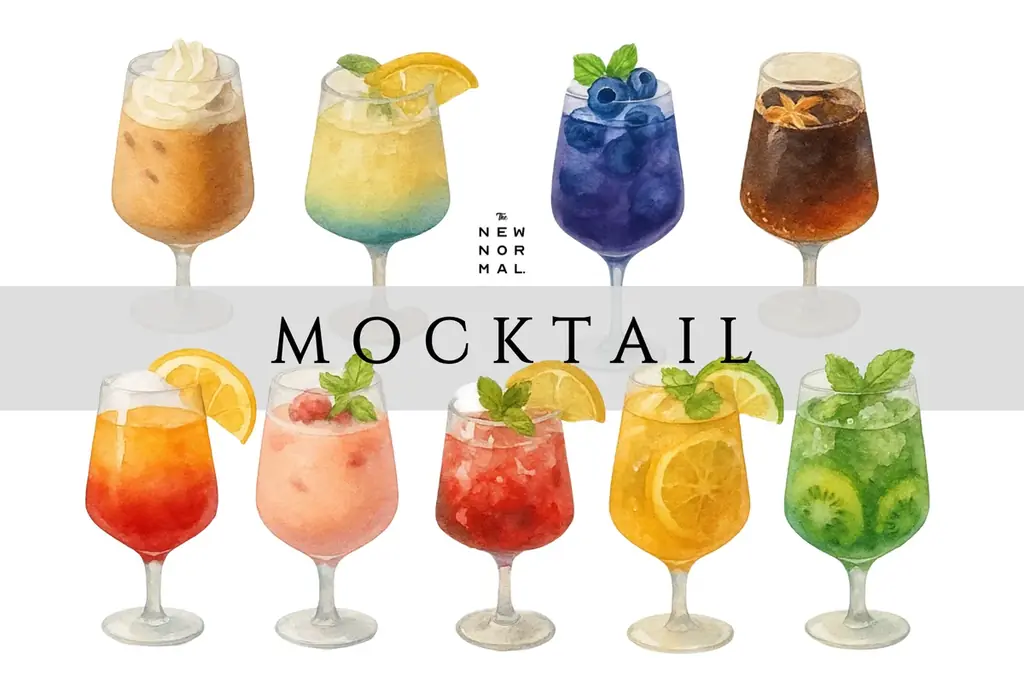 SNS映え必至！ パフェ×メンバーカラードリンク「MOCKTAIL（モクテル）」で楽しむ “NEWかわいい” 推し活タイム【THE NEW NORMAL】 画像 1