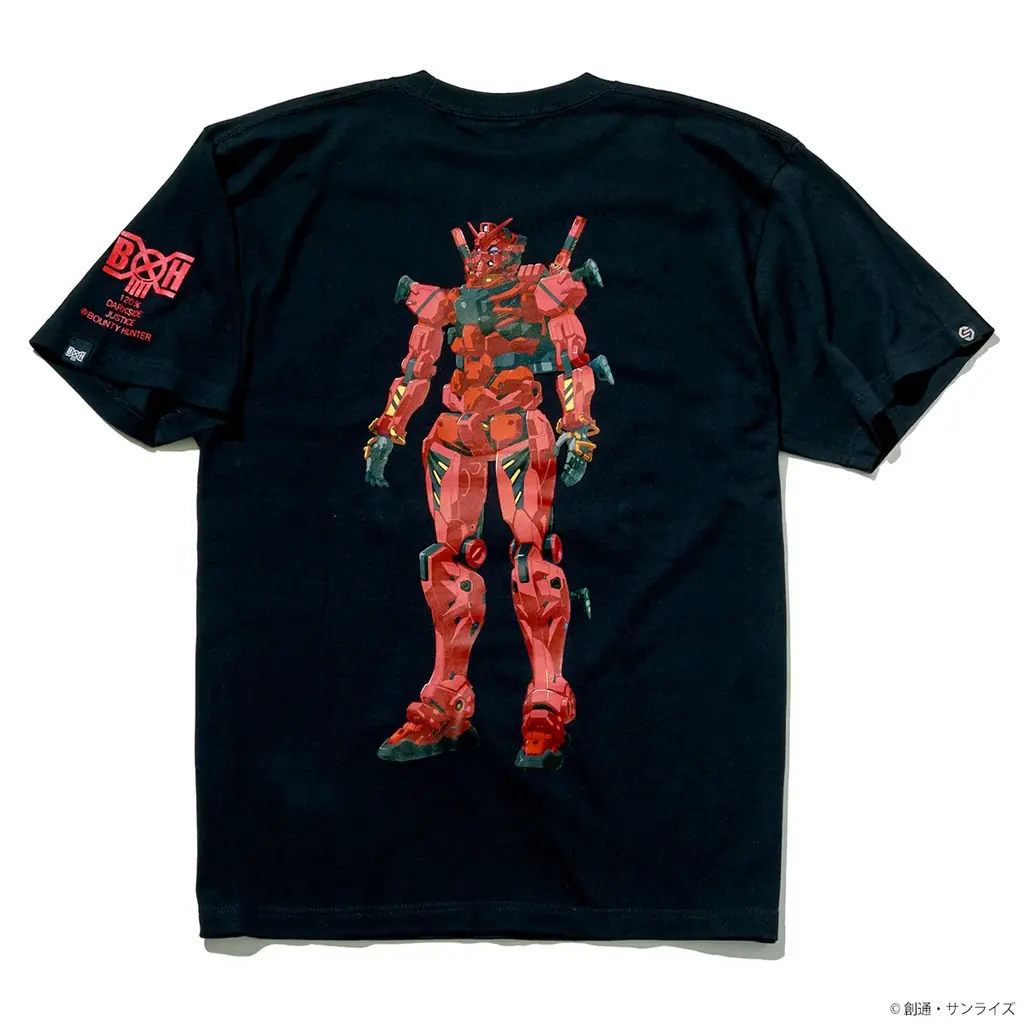 『機動戦士Gundam GQuuuuuuX』と、裏原宿発信ブランドの元祖、「BOUNTY HUNTER」とのコラボTシャツが登場！ 画像 5