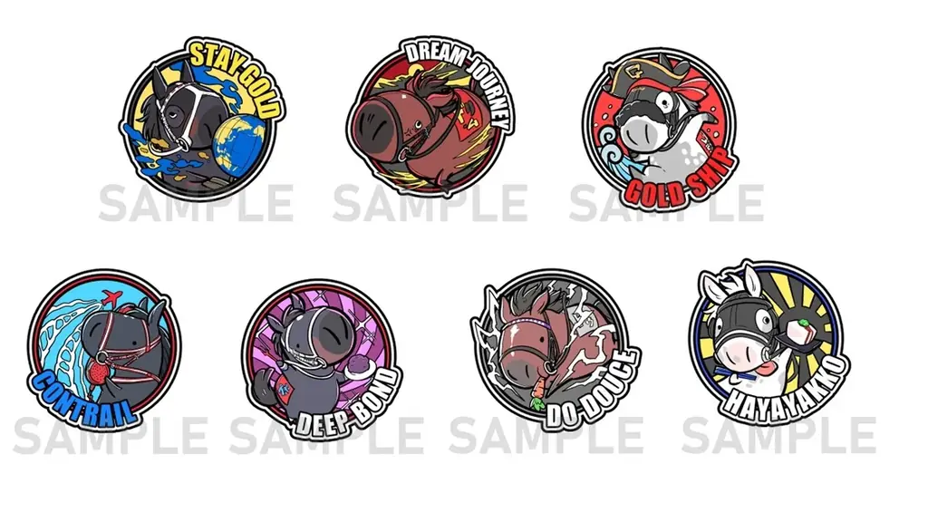 競走馬グッズブランド『UMAbred』が天皇賞（秋）の開催に合わせPOPUPを開催。過去に天皇賞（秋）を制した名馬たちの新グッズが登場！また新シリーズ「まんまるUMA」シリーズも初登場！！ 画像 8