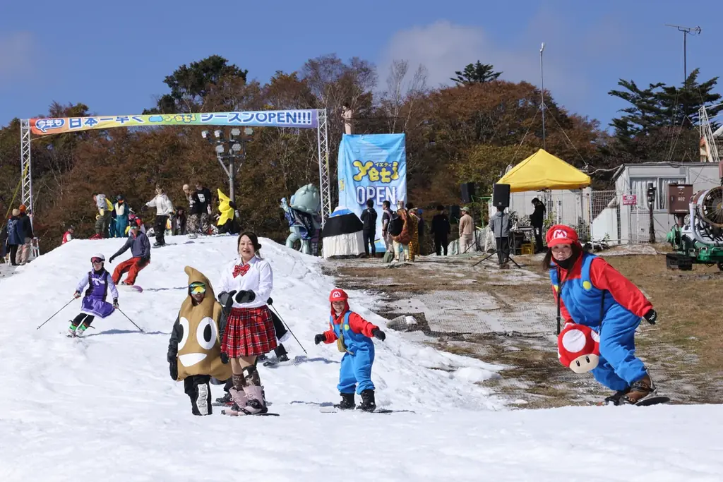 今年もウィンターシーズンに１番乗り！富士山2合目のスキー場『スノーパーク イエティ』27年連続！日本一早く10/24(金)オープン！ 画像 3