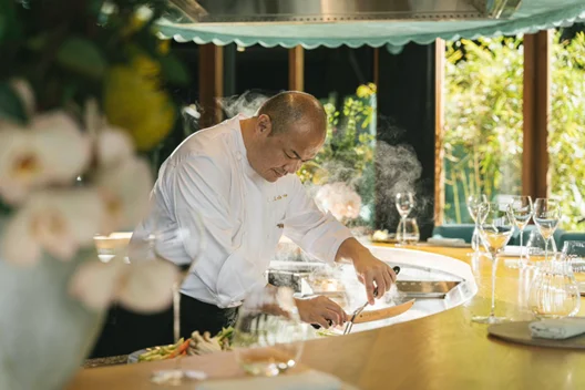 【石垣吉田】”白トリュフイベントin沖縄” 世界で活躍する鉄板焼料理人 吉田 純一 来沖　Meet Michelin-Starred Chef Junichi Yoshida 画像 4